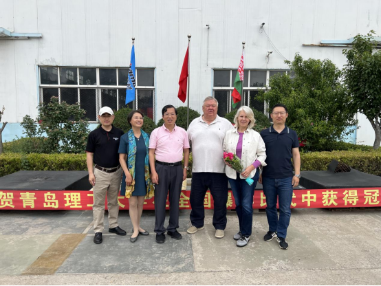 Academician Sergei Leonovich was invited to visit Qingdao Shamu Advanced Material Co., Ltd.